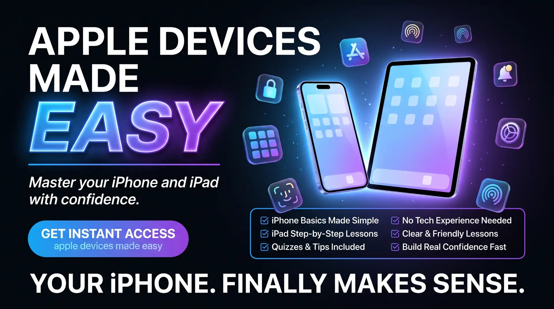 Apple Devices Made Easy course guide